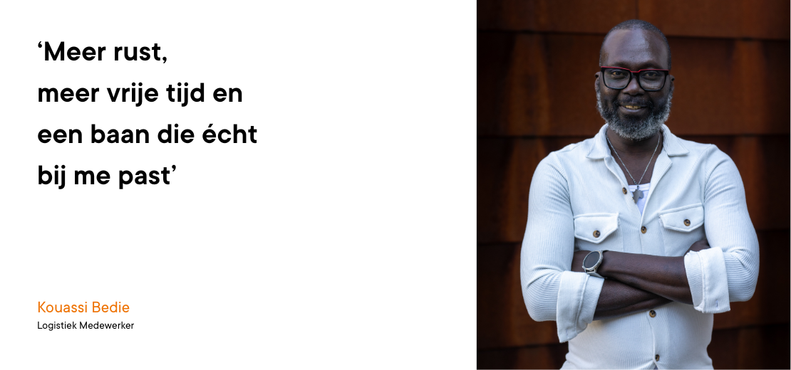 Kouassi Bedie - Logistiek medewerker