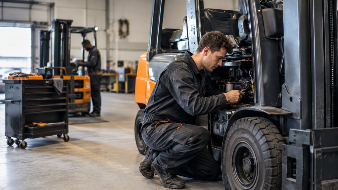 Afbeelding bij vacature Heftruckmonteur