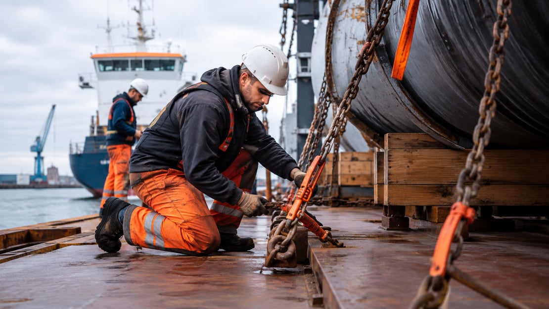 Afbeelding bij vacature Lasher in de haven