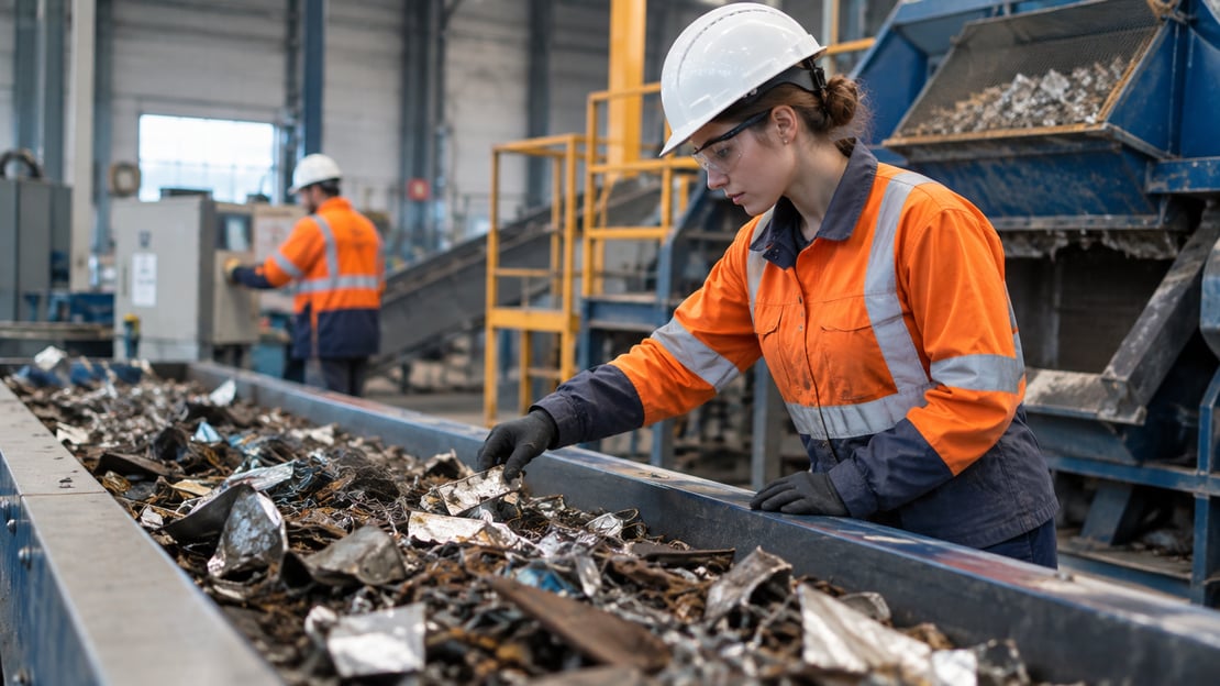 Afbeelding bij vacature Operator Soorteerlijn - Metaalrecycling