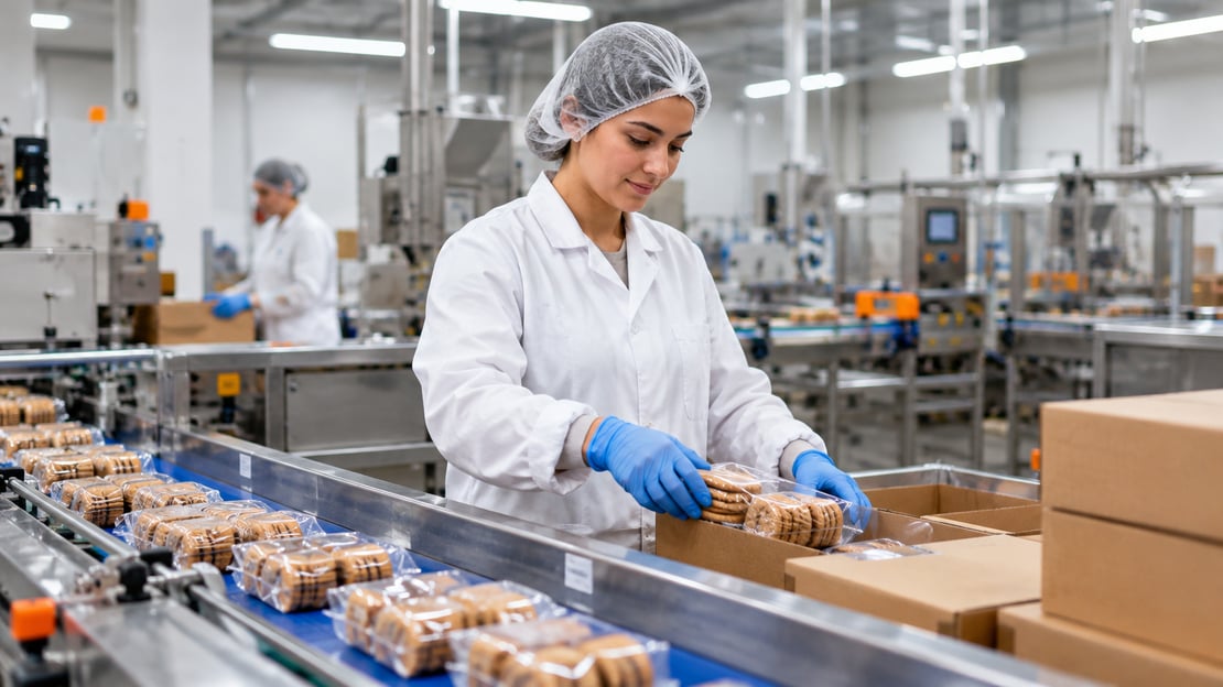 Afbeelding bij vacature Inpakker koekjesfabriek