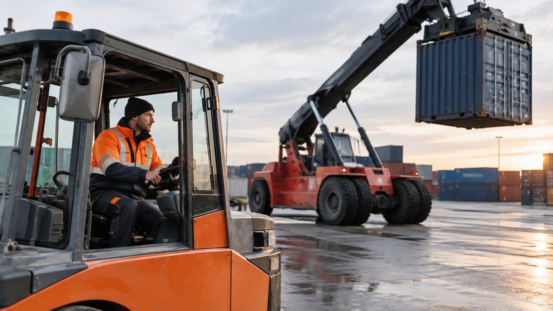 Afbeelding bij vacature Terminaltrekker / Reachstacker chauffeur