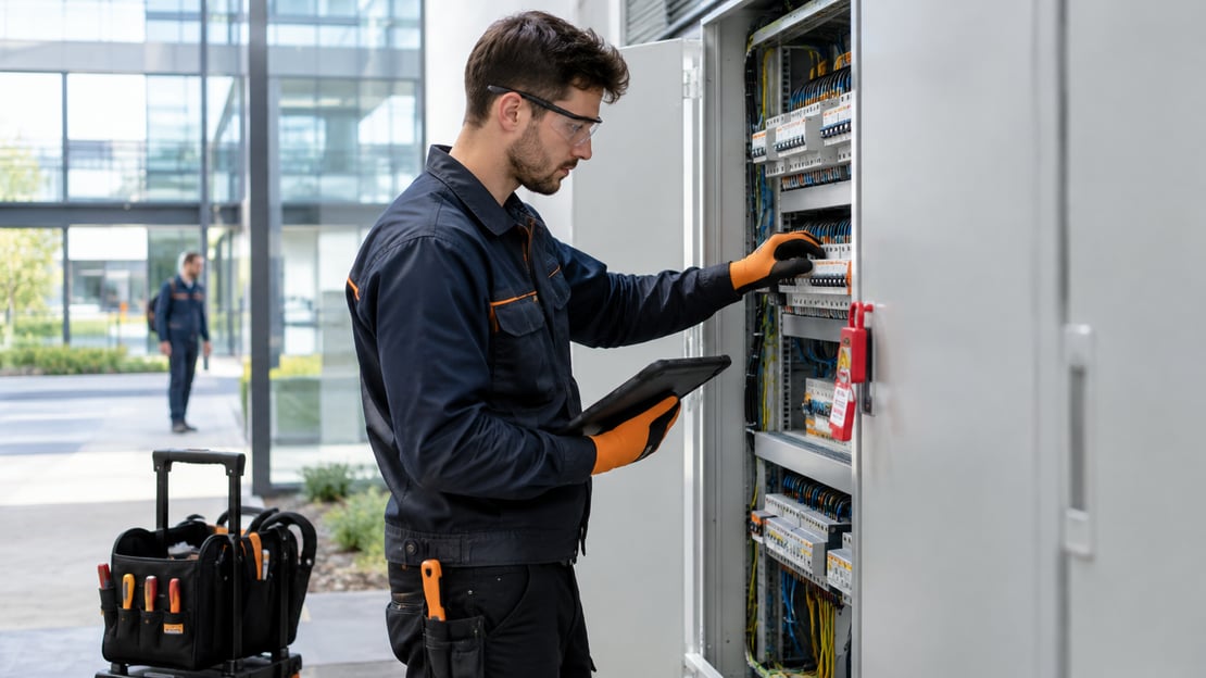Afbeelding bij vacature Elektromonteur Gebouwgebonden Installaties